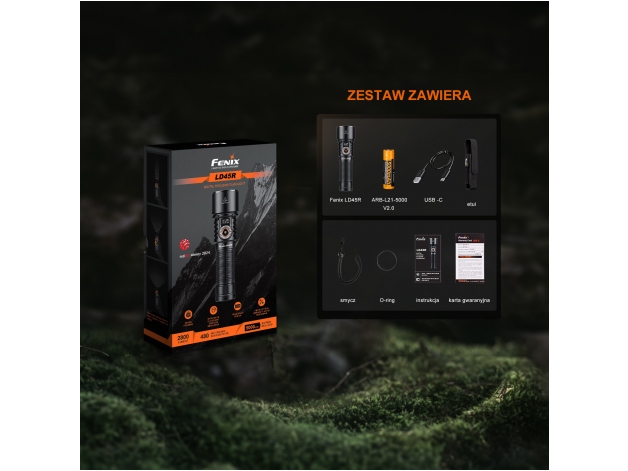 Fenix LD45R LED flashlight - Photo
