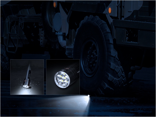 Fenix LR35R LED flashlight - Photo