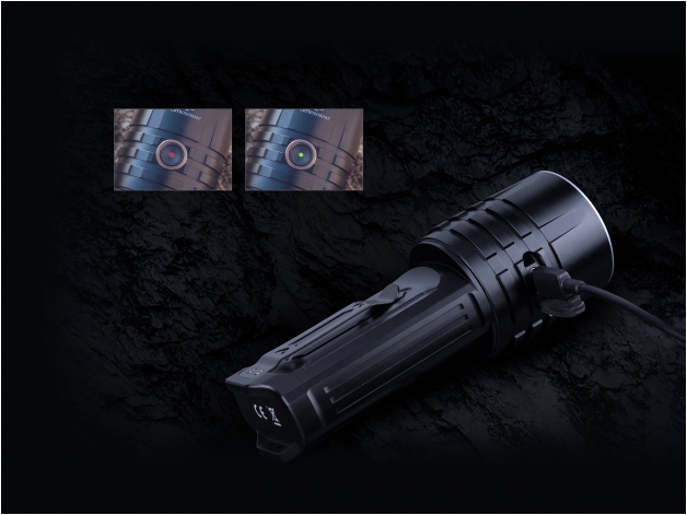 Fenix LR35R LED flashlight - Photo