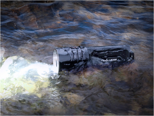 Fenix LR35R LED flashlight - Photo