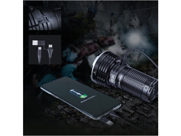 Fenix LR50R LED flashlight - Photo