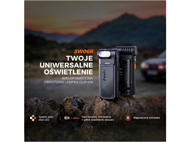 Fenix SW06R LED Flashlight - Photo