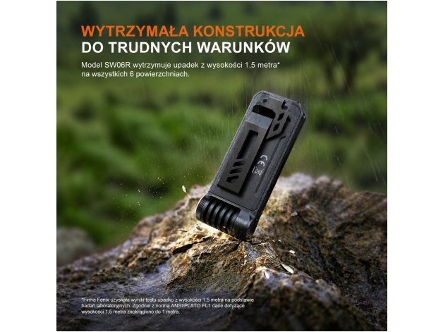 Fenix SW06R LED Flashlight - Photo