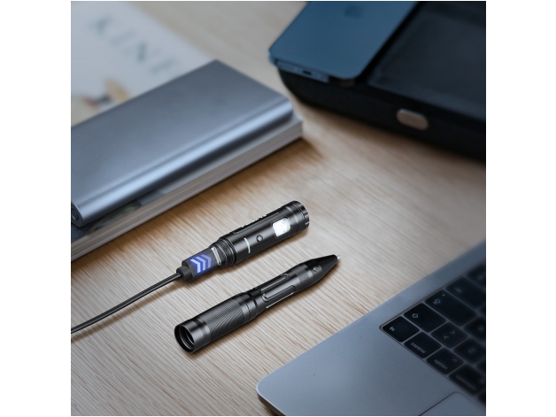 Fenix T6 flashlight pen blue - Photo