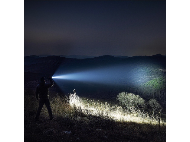 Fenix TK15R LED tactical flashlight - Photo