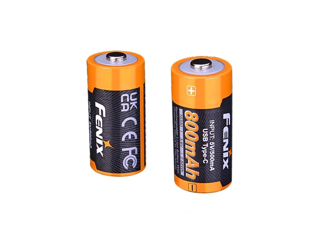 Fenix USB ARB-L16U battery (16340 800mAh 3.6V) - Photo