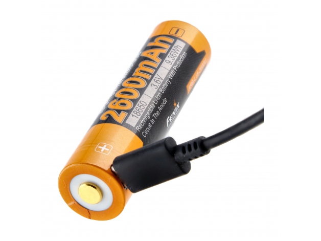 Fenix USB Battery ARB-L18U (18650 2600 mAh 3.6 - Photo