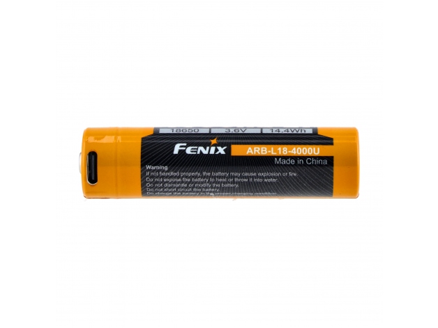 Fenix USB Battery ARB-L18U (18650 4000mAh 3.6V) - Photo