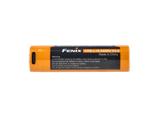 Fenix USB Battery ARB-L18U V3.0 (18650 3400mAh - Photo