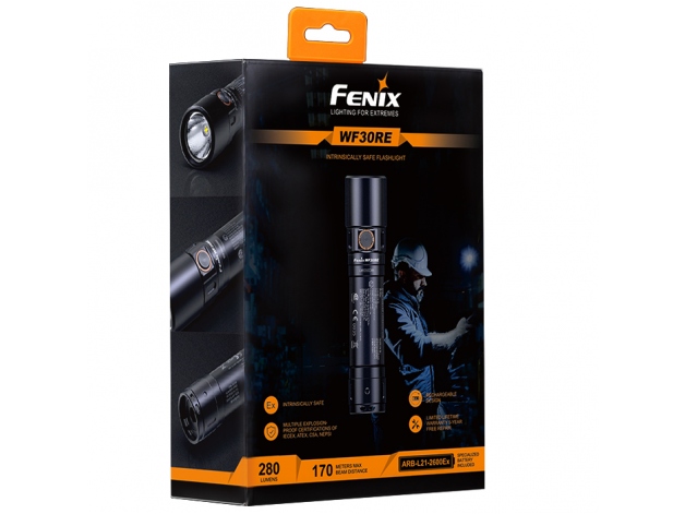 Fenix WF30RE LED flashlight - Photo