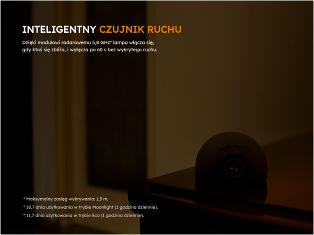 Lampa kempingowa Fenix CL20R PRO zielona - Zdjęcie