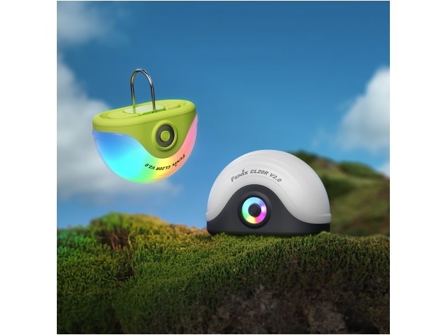 Lampa kempingowa Fenix CL20R V2.0 czarna - Zdjęcie