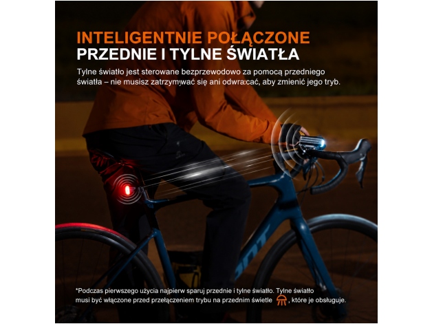 Lampa rowerowa Fenix BC28R - Zdjęcie