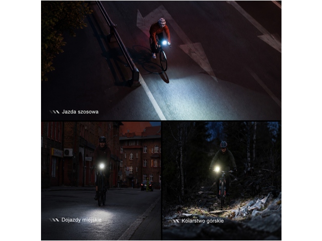 Lampa rowerowa Fenix BC28R - Zdjęcie