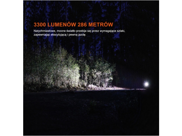 Lampa rowerowa Fenix BC45R - Zdjęcie
