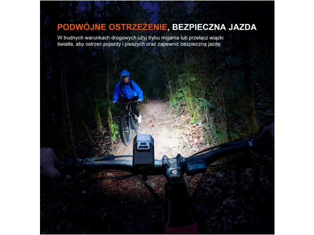 Lampa rowerowa Fenix BC45R - Zdjęcie