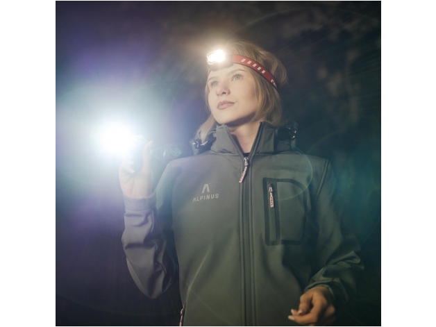 Latarka czołowa Fenix HL18R-T V2.0 czarna - Zdjęcie