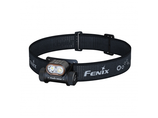 Latarka czołowa Fenix HM55R czarna - Zdjęcie