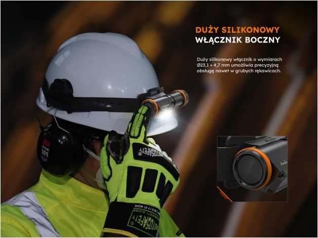 Latarka czołowa Fenix WH35RE - Zdjęcie