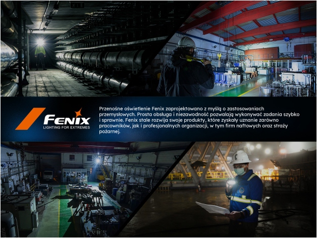 Latarka czołowa LED Fenix WH23R - Zdjęcie