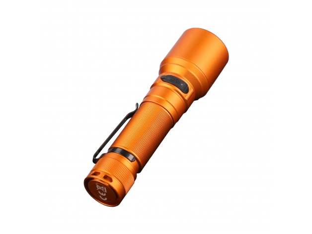Latarka LED Fenix C7 pomarańczowa - Zdjęcie