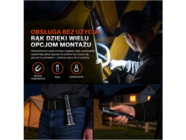 Latarka LED Fenix C7 PRO - Zdjęcie