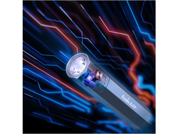 Latarka LED Fenix E-CP niebieska - Zdjęcie