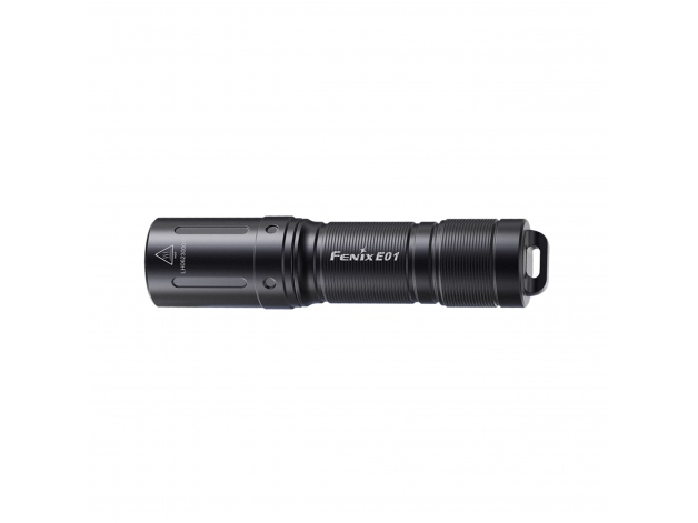 Latarka LED Fenix E01 V2.0 czarna - Zdjęcie