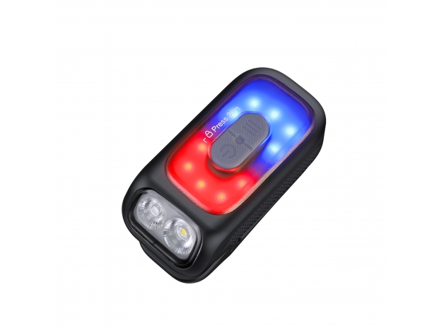Latarka LED Fenix E04R czarna - Zdjęcie