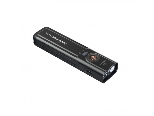 Latarka LED Fenix E06R PRO RG czarna - Zdjęcie