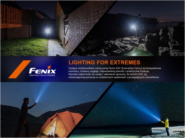 Latarka LED Fenix E35R - Zdjęcie
