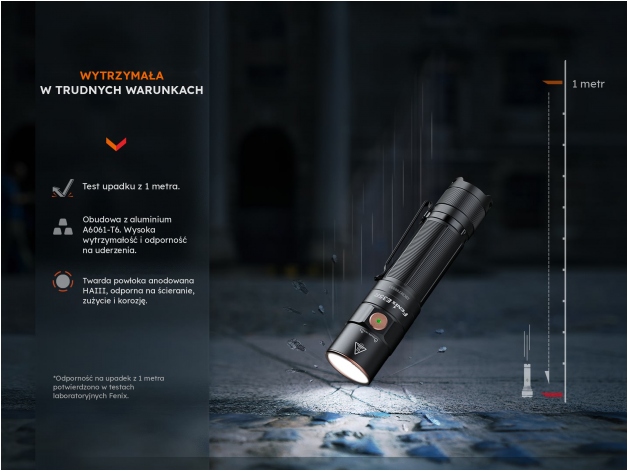 Latarka LED Fenix E35R graffiti edycja limitowana - Zdjęcie