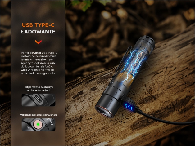 Latarka LED Fenix E35R graffiti edycja limitowana - Zdjęcie