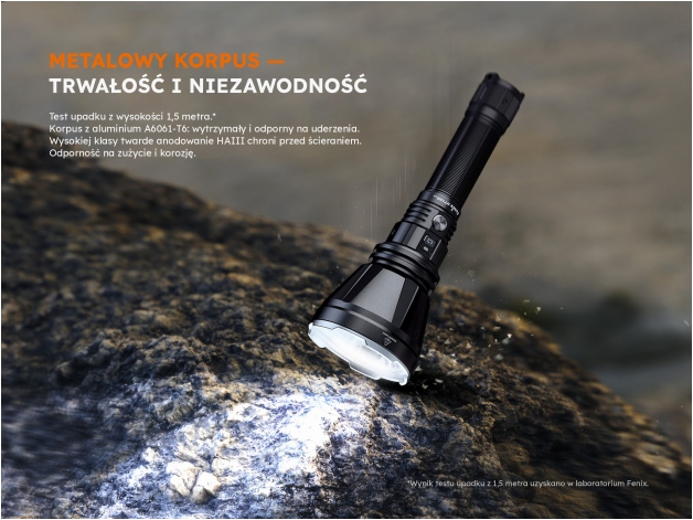 Latarka LED Fenix HT18R V2.0 - Zdjęcie