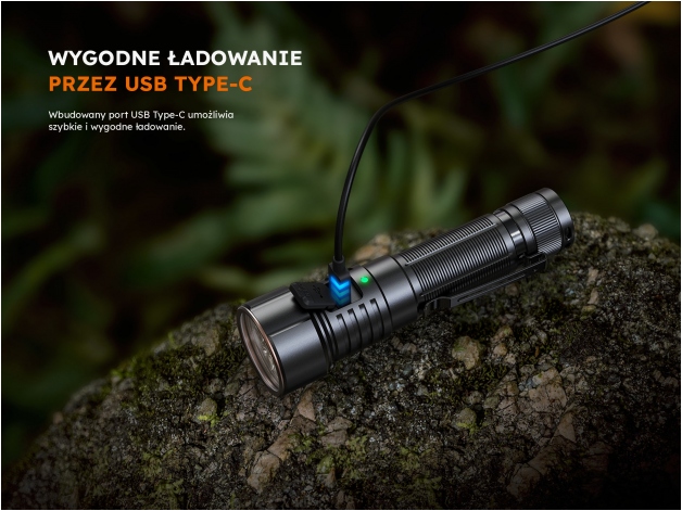 Latarka LED Fenix LD36R flame camo - Zdjęcie
