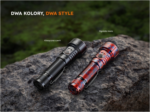 Latarka LED Fenix LD36R flame camo - Zdjęcie