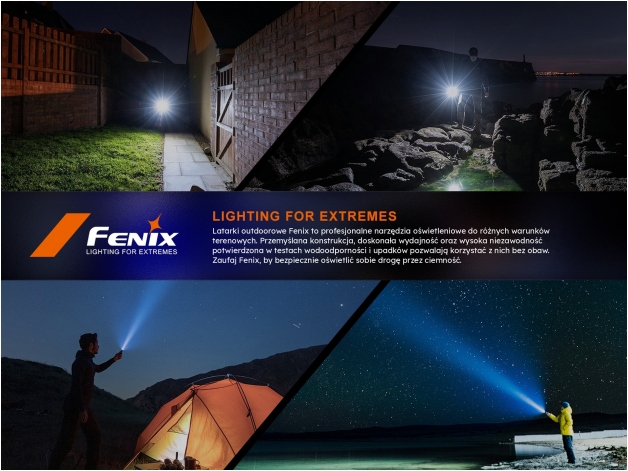 Latarka LED Fenix LD36R flame camo - Zdjęcie