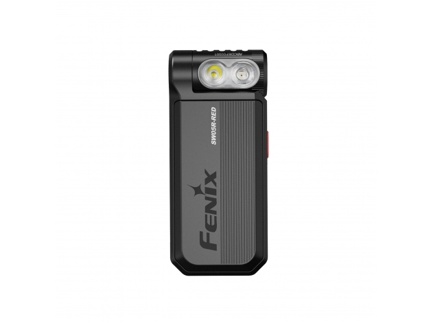 Latarka LED Fenix SW05R-RED czarna - Zdjęcie