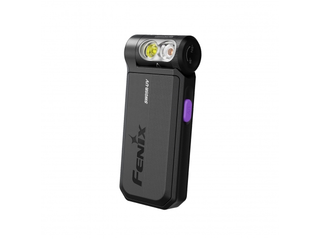 Latarka LED Fenix SW05R-UV czarna - Zdjęcie