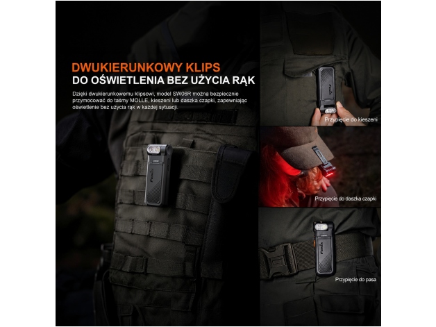 Latarka LED Fenix SW06R - Zdjęcie