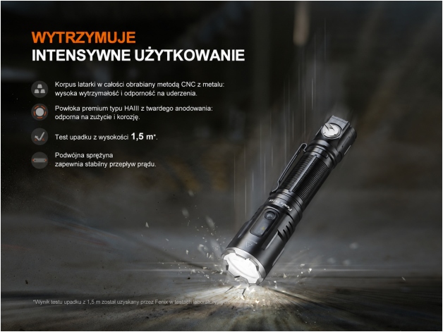 Latarka LED Fenix TK25R - Zdjęcie