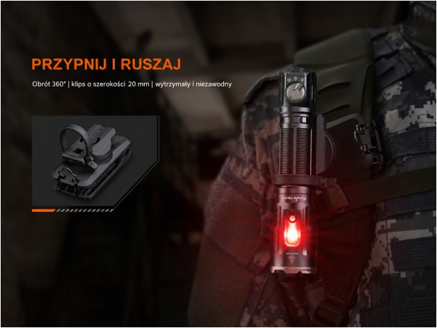 Latarka LED Fenix TK25R - Zdjęcie