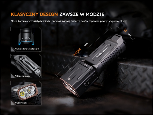 Latarka LED Fenix TK28R - Zdjęcie