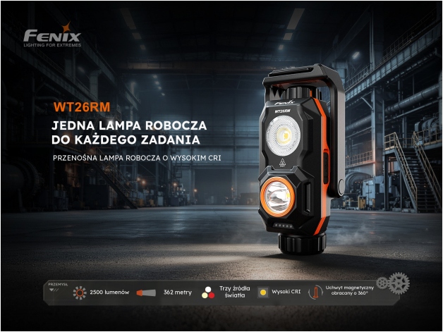 Latarka LED Fenix WT26RM - Zdjęcie