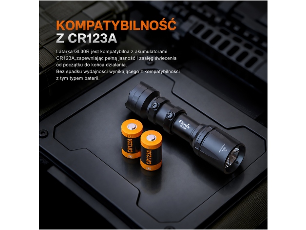 Latarka na broń Fenix GL30R - Zdjęcie