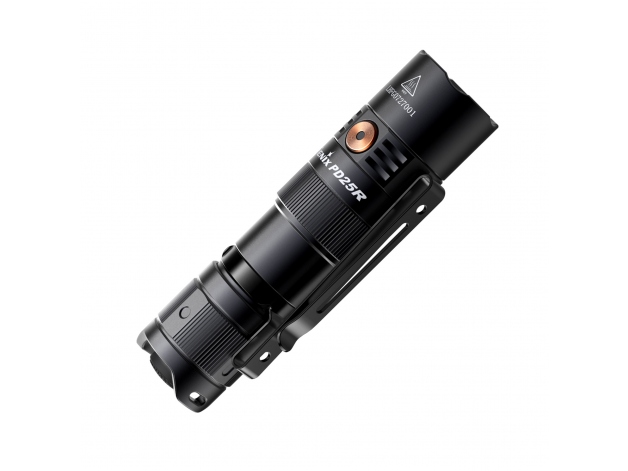 Latarka taktyczna LED Fenix PD25R czarna - Zdjęcie