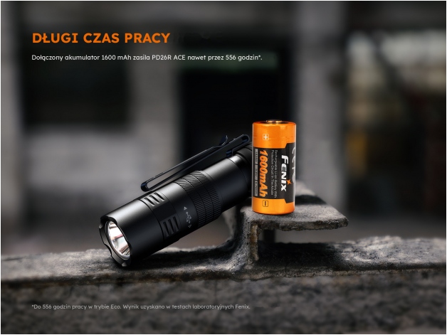 Latarka taktyczna LED Fenix PD26R ACE - Zdjęcie