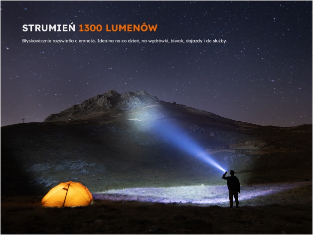 Latarka taktyczna LED Fenix PD26R ACE - Zdjęcie