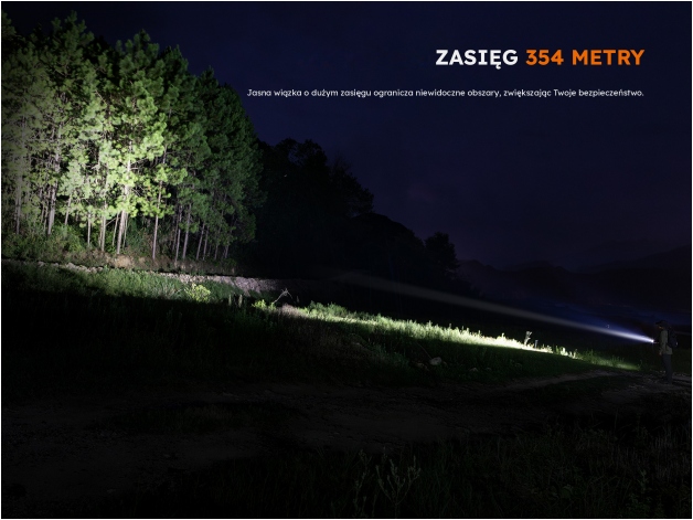 Latarka taktyczna LED Fenix PD26R ACE - Zdjęcie