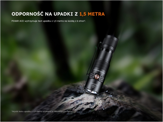 Latarka taktyczna LED Fenix PD26R ACE - Zdjęcie